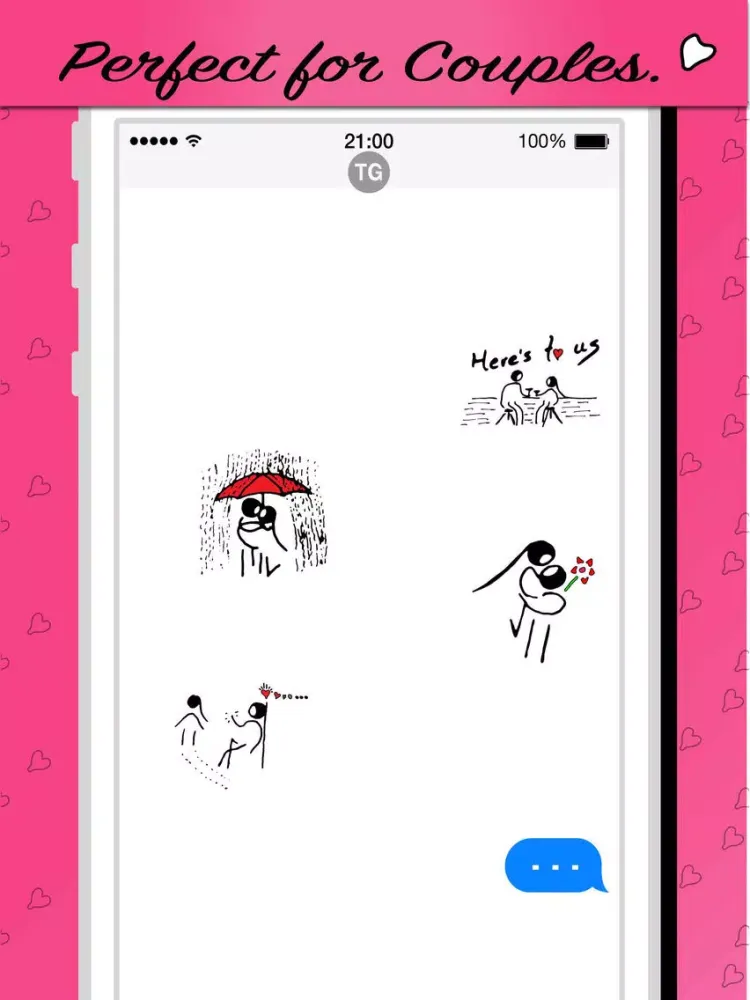 Cutest Love Story iPad  스크린샷