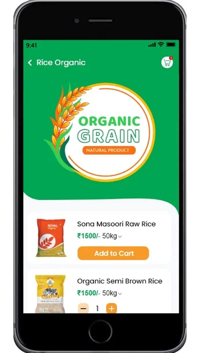 E-rice: rice grocery delivery Screenshots