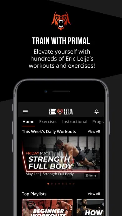 Eric Leija - Primal Fitness スクリーンショット