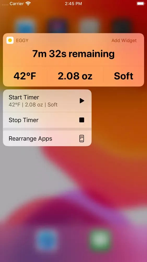 Eggy - The Elegant Egg Timer سکرین شاٹس