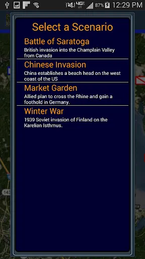 Wargame Constructor 스크린샷
