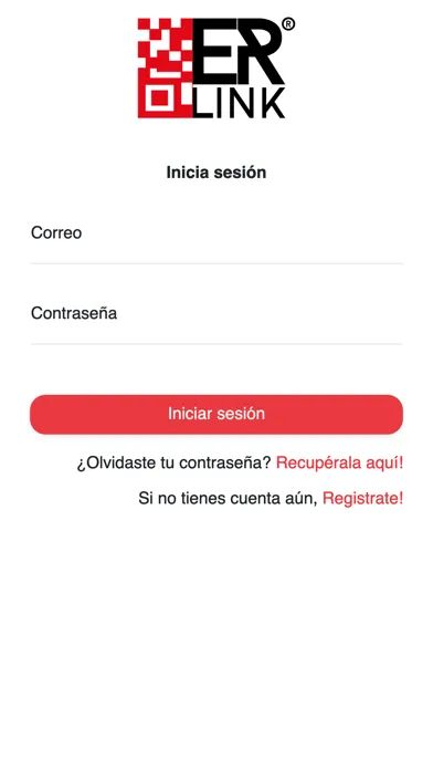 Tangkapan skrin ER Link