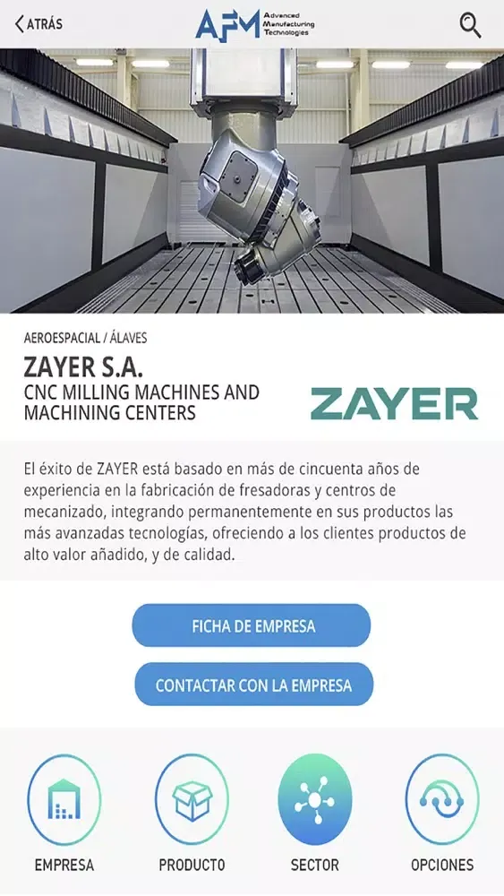 AFM Catálogo Screenshots