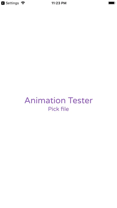 Animation Tester Screenshots