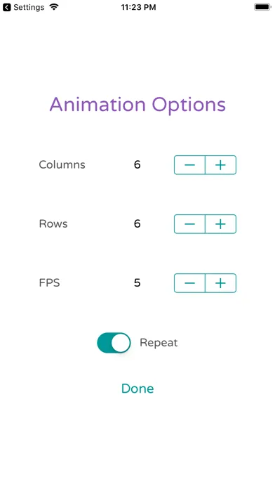 Animation Tester Screenshots