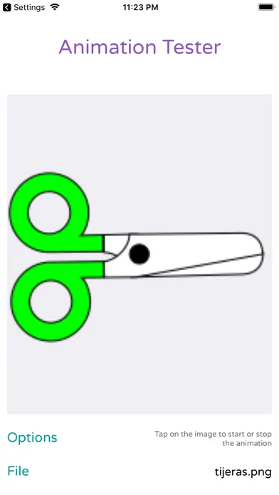 Animation Tester Screenshots