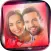 Love profile photo editor - for social networks in Valentine’s Day