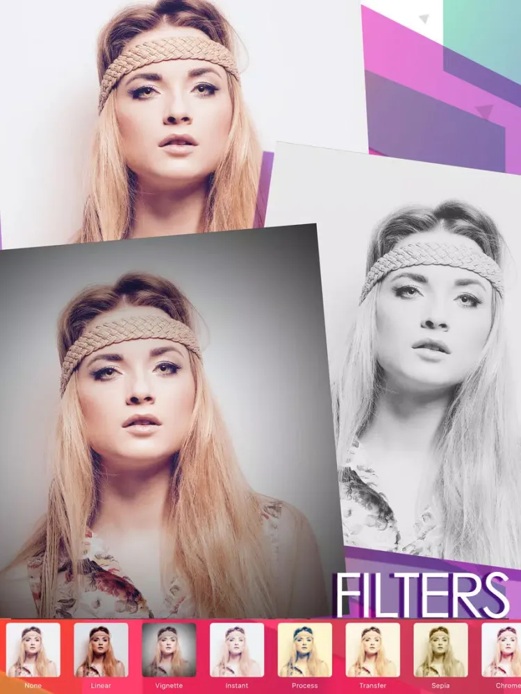 Photo editor filters and effects for photos – Pro iPad  سکرین شاٹس