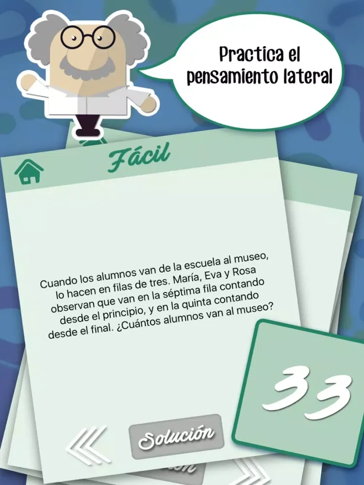 Capturas de tela do Best riddles for your mind iPad 