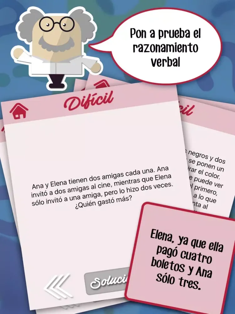 Capturas de tela do Best riddles for your mind iPad 