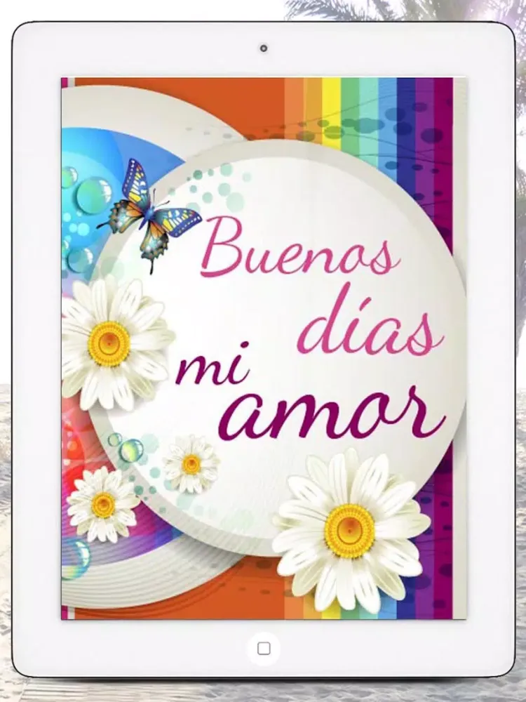 Good Morning messages in Spanish - Premium iPad  Screenshots