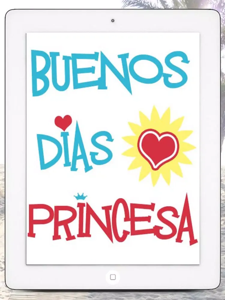 Good Morning messages in Spanish - Premium iPad  Screenshots