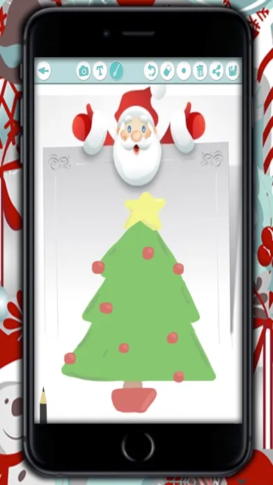 Create Christmas Cards - Customized Christmas greeting cards to write and wish a happy New Year Screenshots