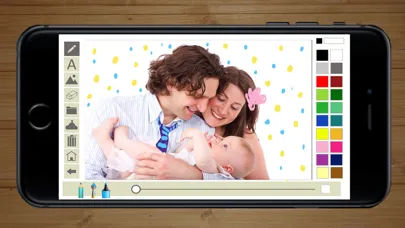 ภาพหน้าจอของ Write and draw in photos