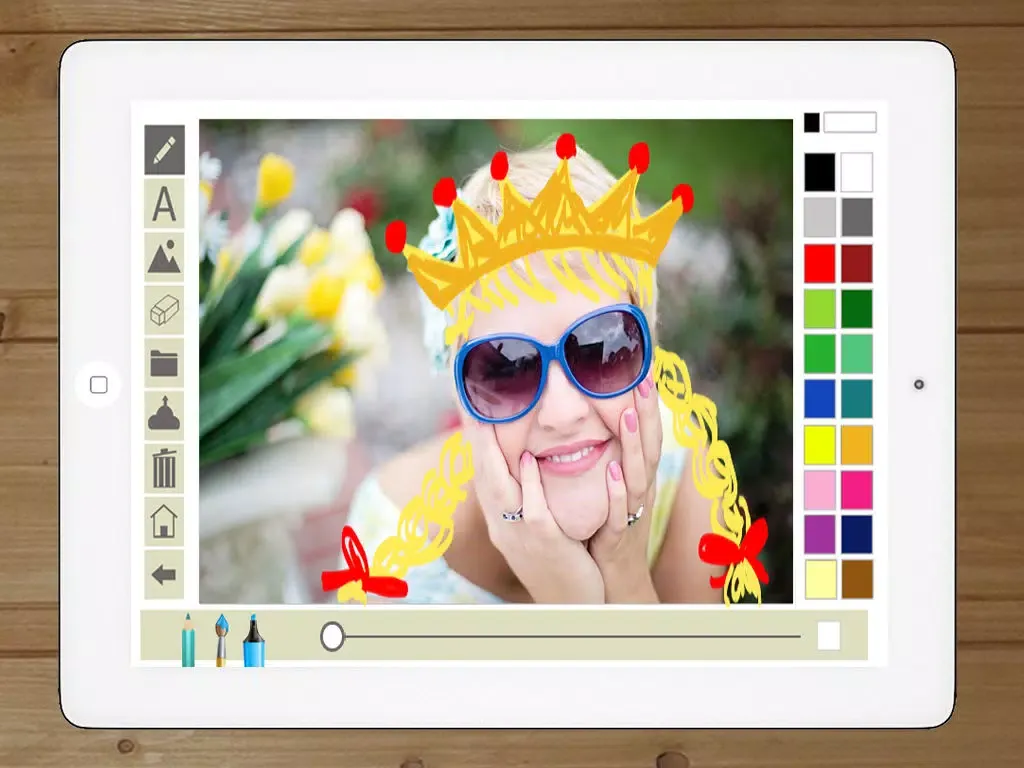 Write and draw in photos - Premium iPad 應用截圖