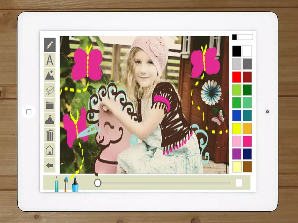 Write and draw in photos - Premium iPad 應用截圖