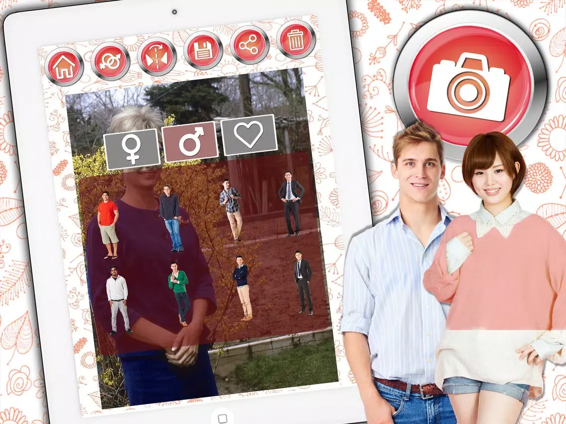 Photomontage with your imaginary boy or girl - Premium iPad  স্ক্রিনশট