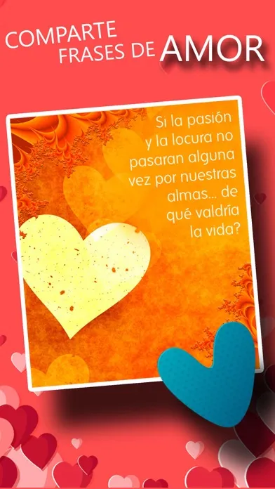 Capturas de pantalla de Love quotes in Spanish