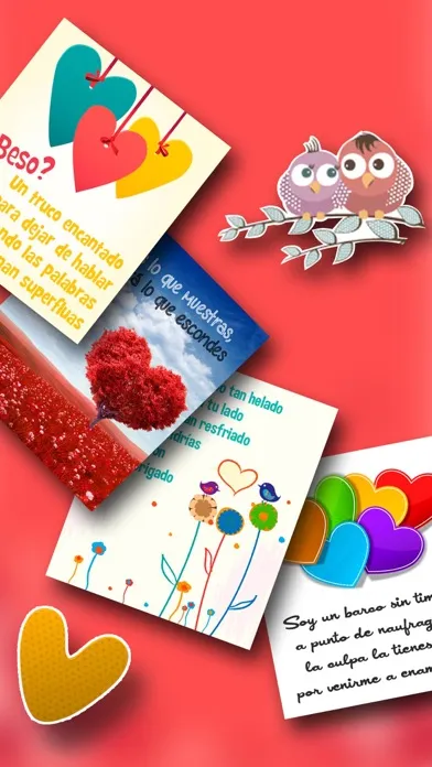 Capturas de pantalla de Love quotes in Spanish