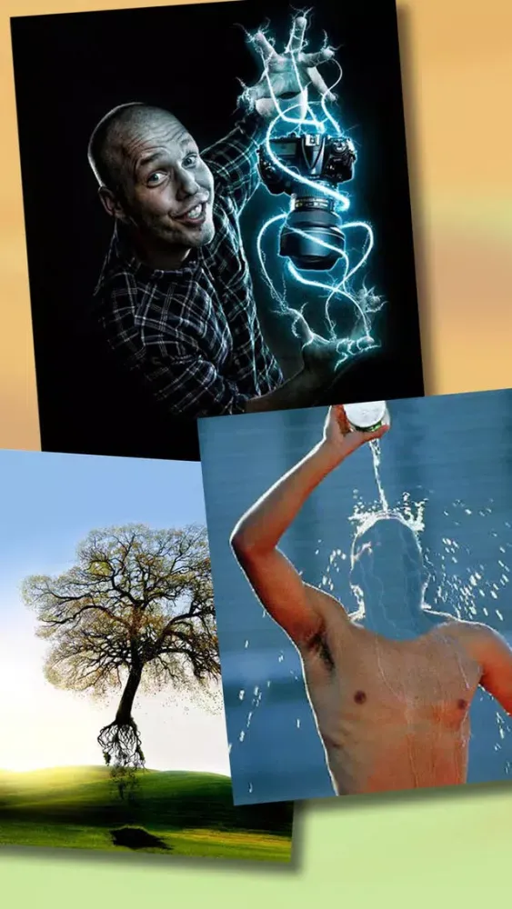 Tangkapan skrin Impossible photo montages – Incredible effects