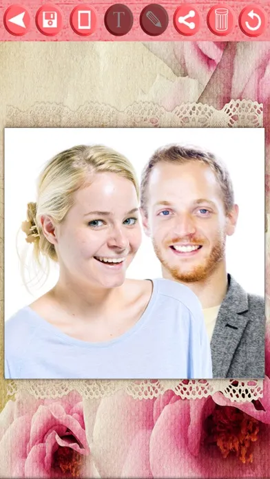 Capturas de pantalla de Valentine love frames - Photo editor to put your Valentine love photos in romantic love frames