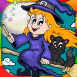 Halloween & monsters coloring pages for kids Halloween & monsters coloring pages for kids