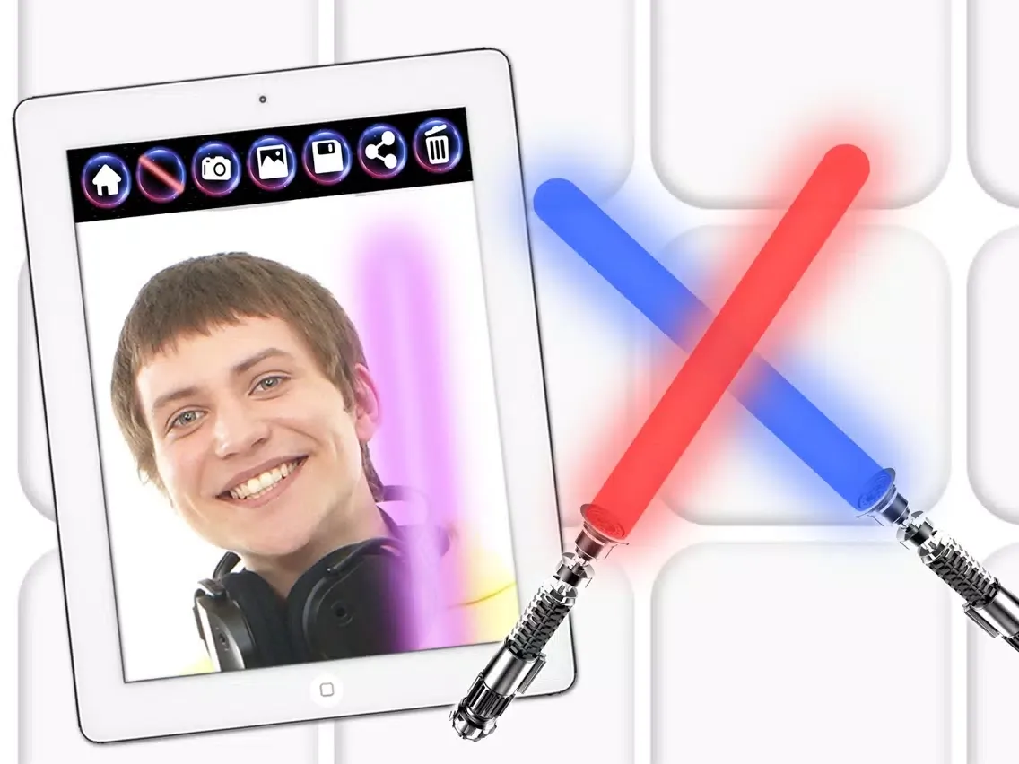 Lightsaber wars simulator sound effects - Pro iPad  Ekran Görüntüleri