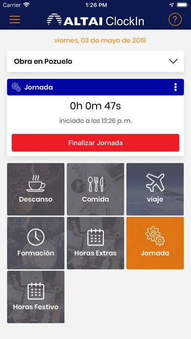 ALTAI ClockIn Screenshots