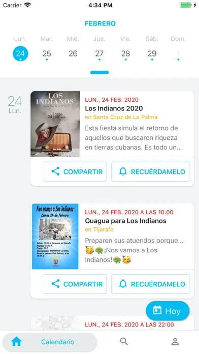 La Palma Eventos স্ক্রিনশট