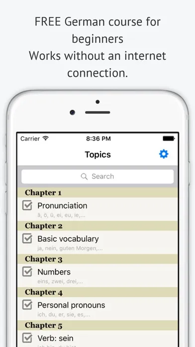 Screenshot di German Course for Beginners
