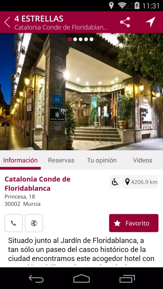 App Murcia Guide Murcia Screenshots