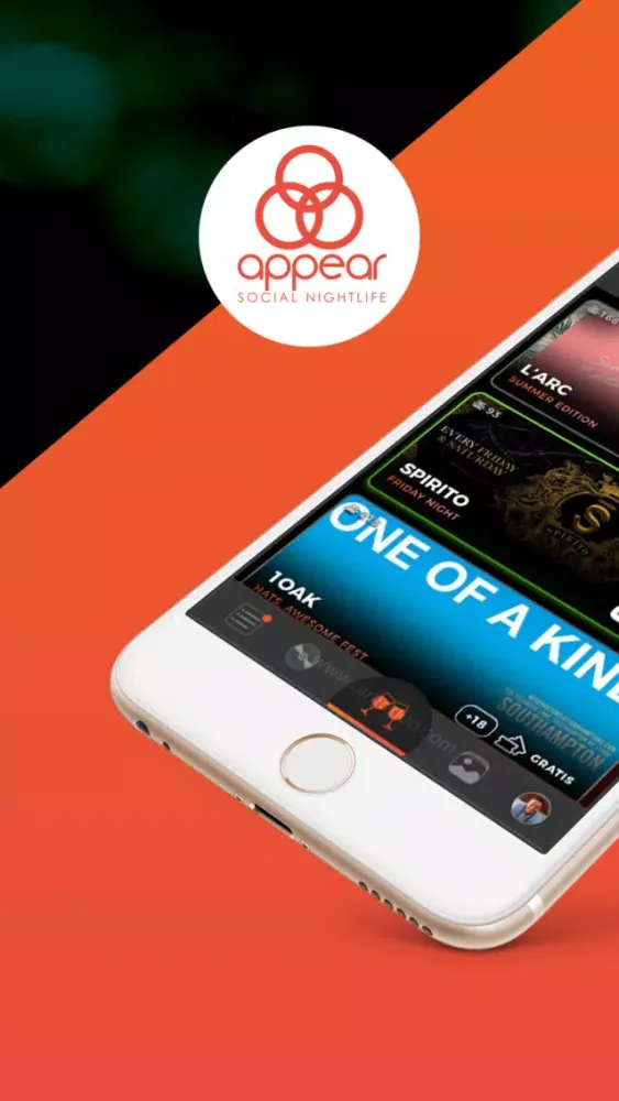 Appear - Social NightLife স্ক্রিনশট