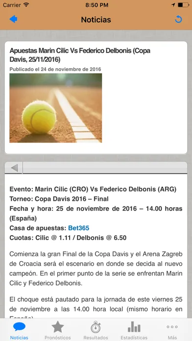 Скриншоты Apuestas deportivas - la base para tus apuestas