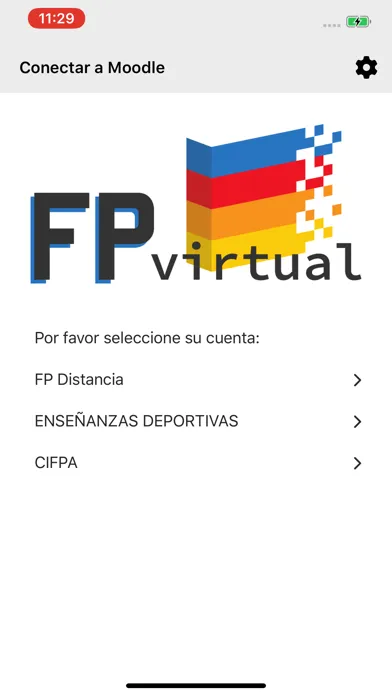 Capturas de pantalla de FP virtual Aragón