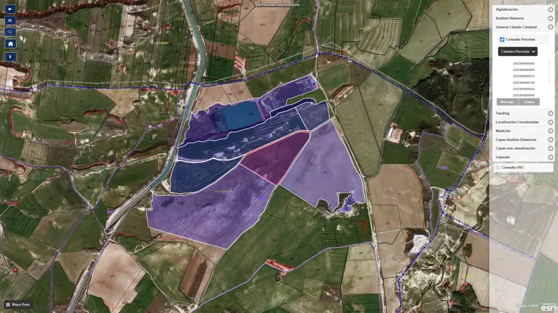 Capturas de tela do eINAGA geo