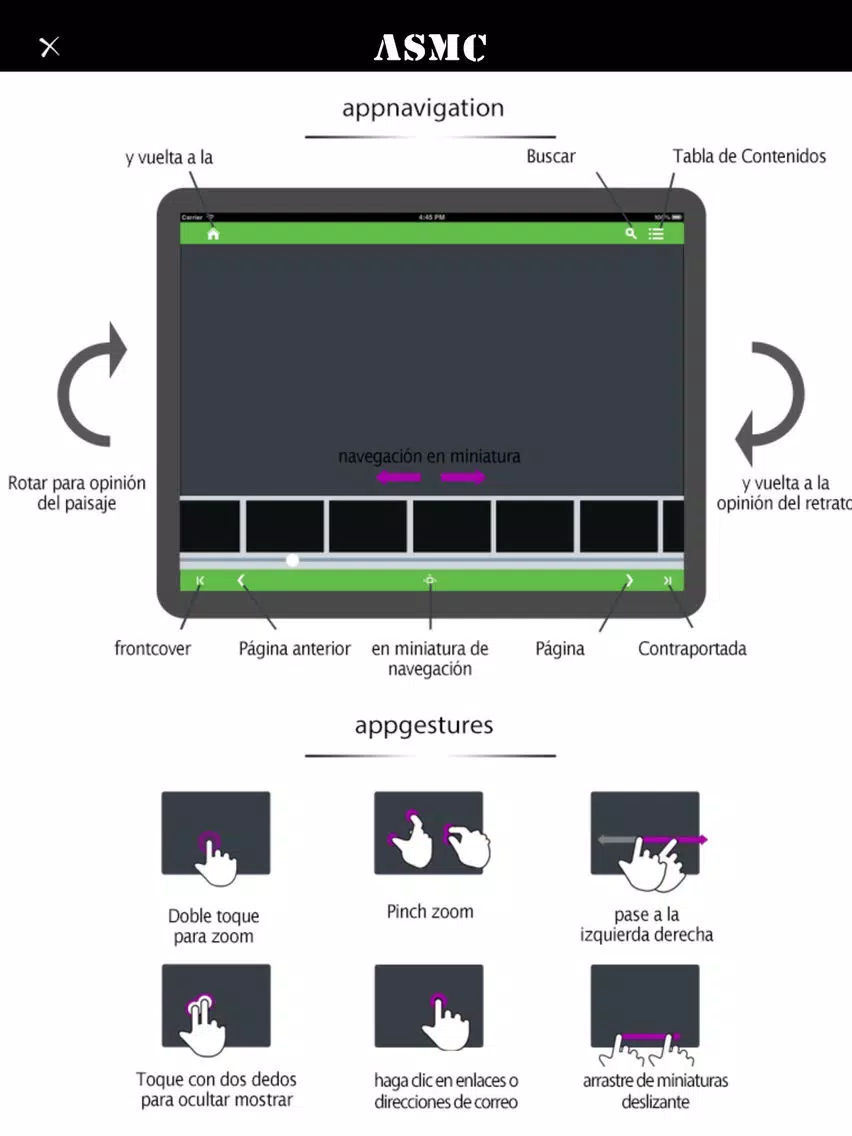 Catálogo ASMC iPad  スクリーンショット