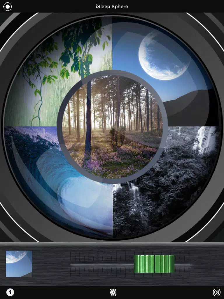 Tangkapan skrin iSleep Sphere iPad 