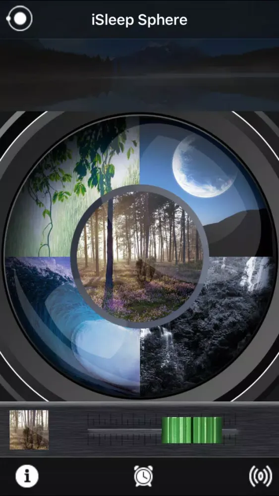 ภาพหน้าจอของ iSleep Sphere