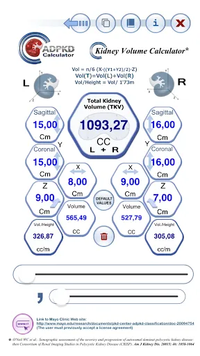 ADPKD Calculator 스크린샷