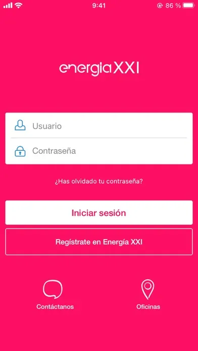 Zrzuty ekranu Energía XXI