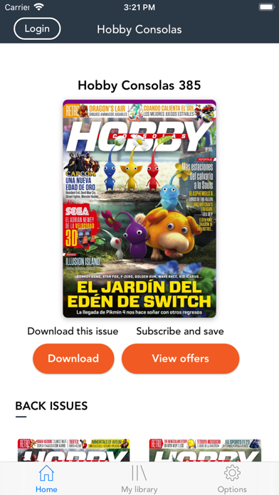 Capturas de tela do Hobby Consolas Revista