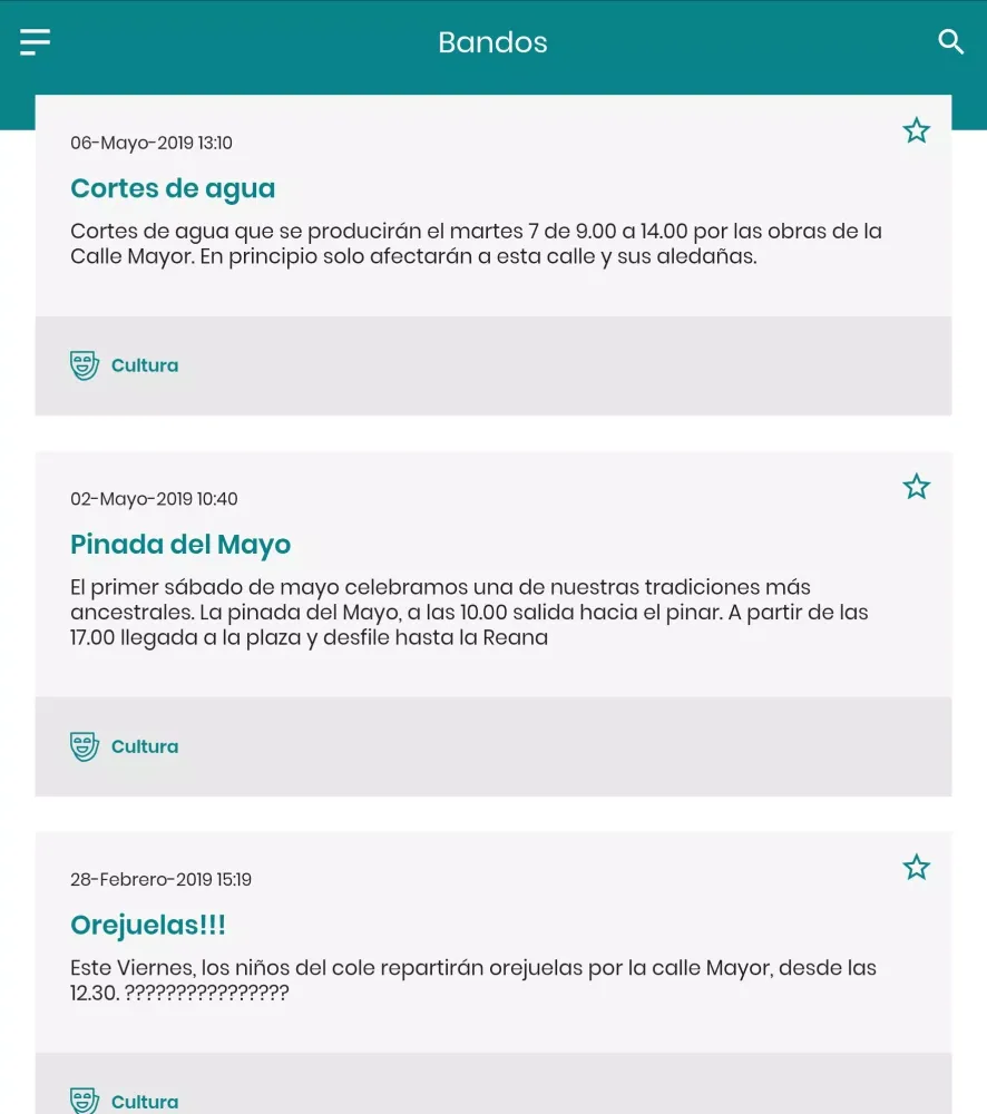 Velilla del Río Carrión Inform应用截图