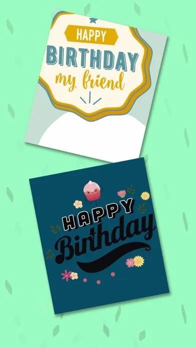 تصاویر Happy birthday greeting cards – Create stickers