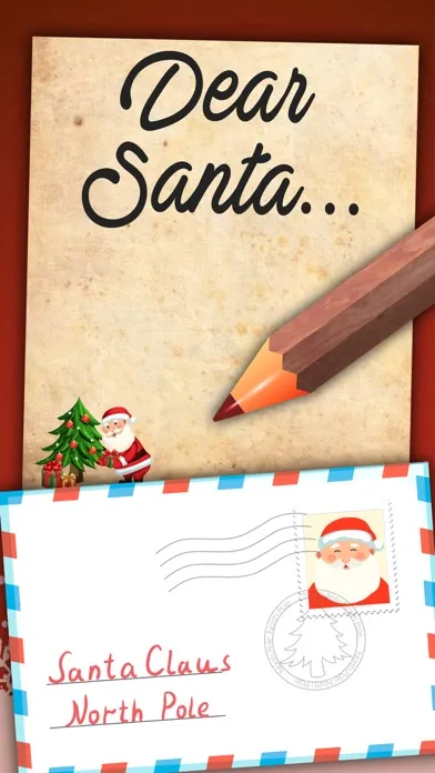 Write a letter Santa Claus 스크린샷