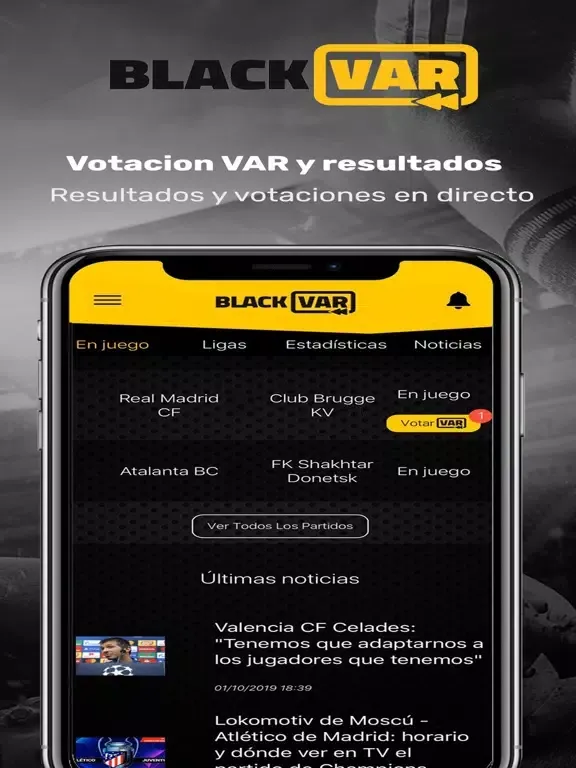 BlackVAR La comunidad del VAR iPad  Ekran Görüntüleri