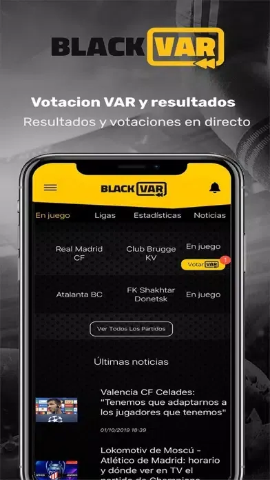 BlackVAR La comunidad del VAR Ekran Görüntüleri
