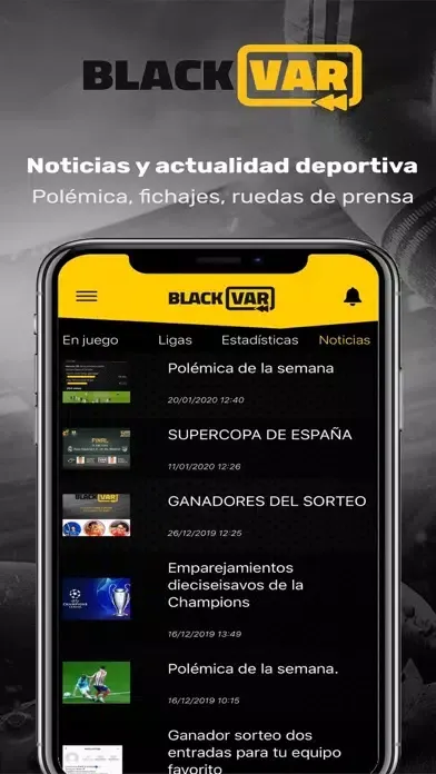 BlackVAR La comunidad del VAR Ekran Görüntüleri