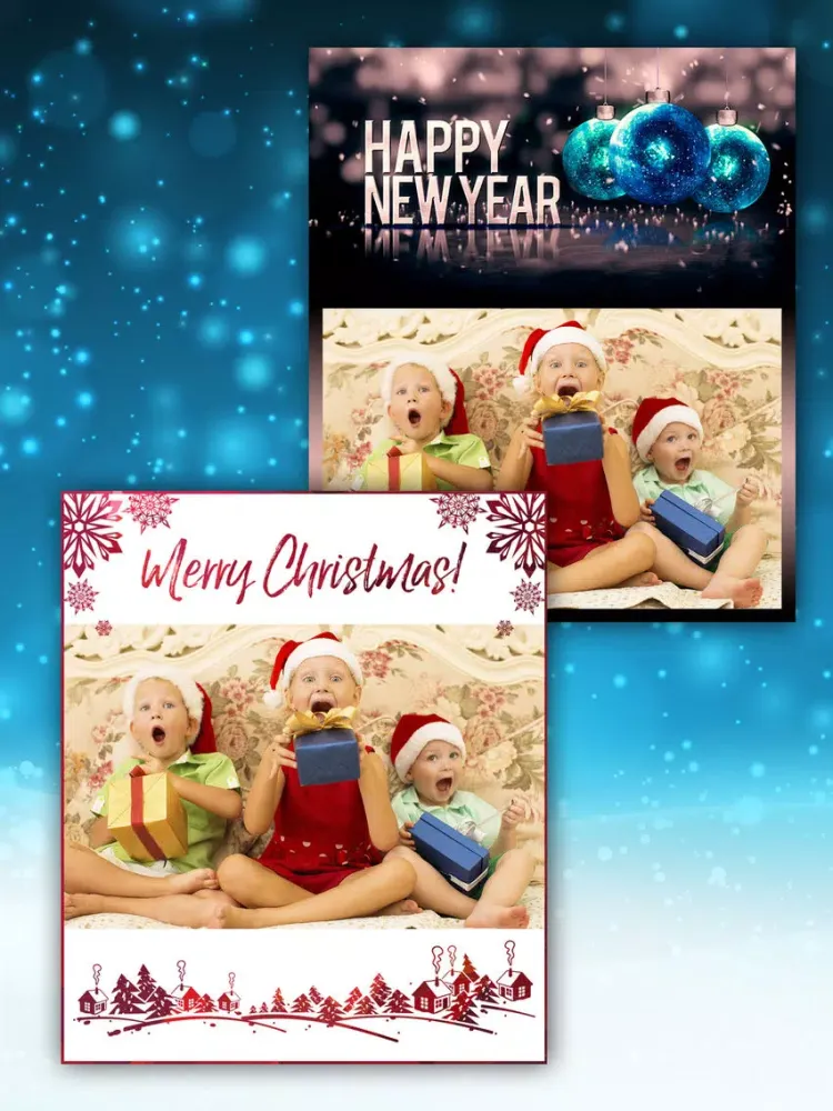 Zrzuty ekranu Christmas & New year Albums iPad 