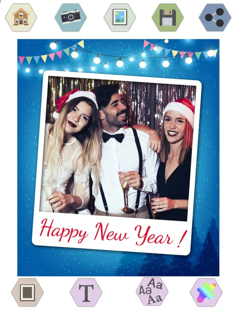 Zrzuty ekranu Christmas & New year Albums iPad 