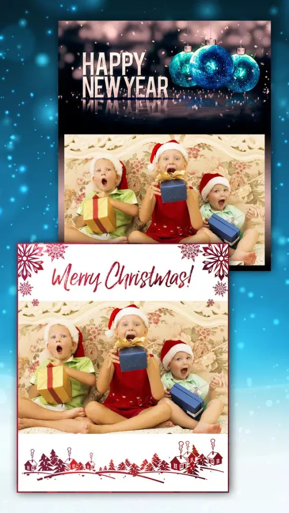 Zrzuty ekranu Christmas & New year Albums